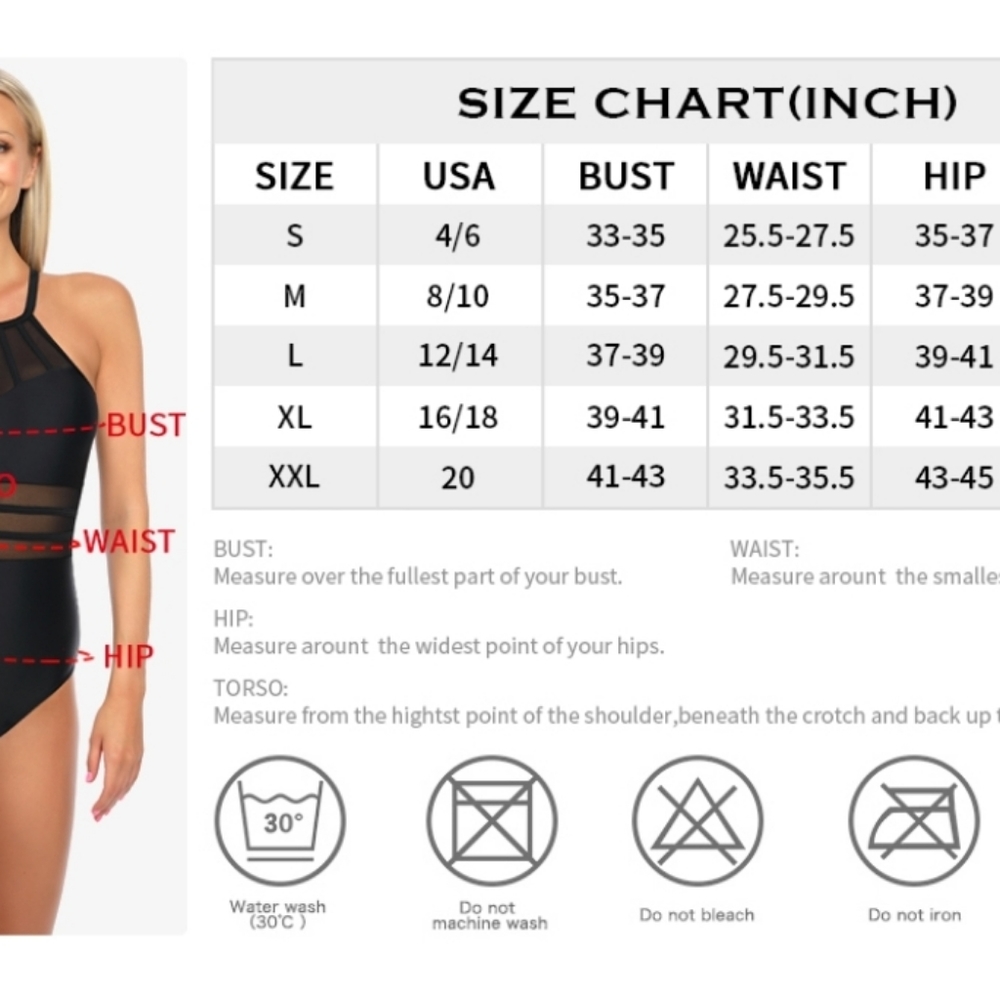 NWT Size L Relleciga One Piece Tummi Control Swimsuit - Picture 11 of 13